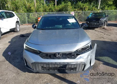 2026 Honda Civic Sport из США, поврежденный, VIN 2HGFE2F56TH501714